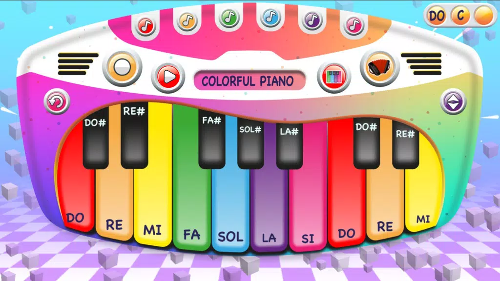 Colorful Piano 스크린샷 0