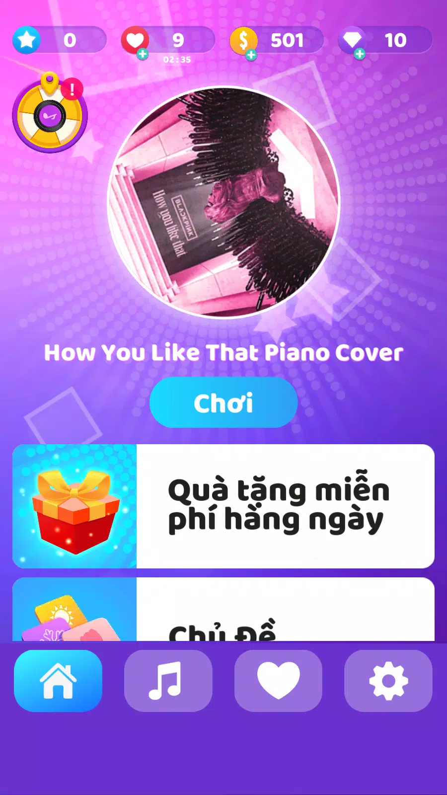 Pink Piano Tiles Kpop 2025 Captura de tela 1