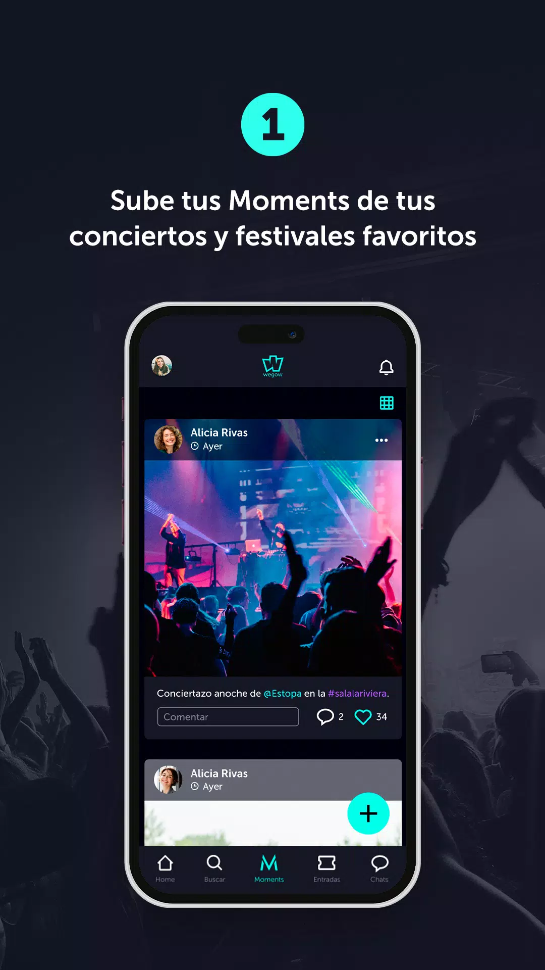 Wegow Concerts Screenshot 0