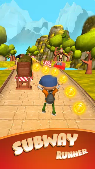 Subway Jungle Run Surf Runner Captura de pantalla 1