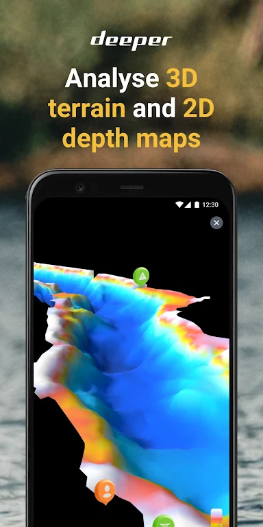 Fish Deeper - Fishing App Zrzut ekranu 1