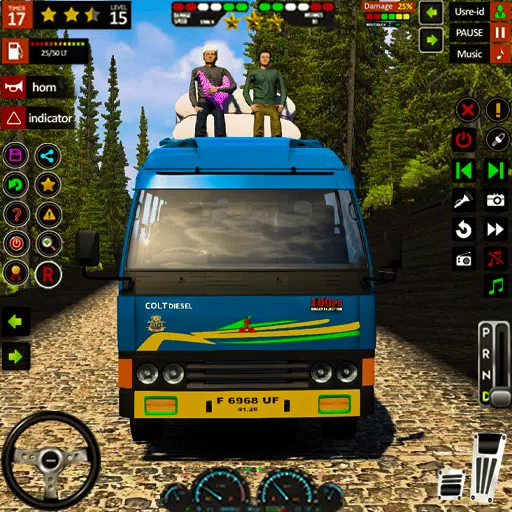 Real Mini Coach: Bus Game 3D スクリーンショット 0