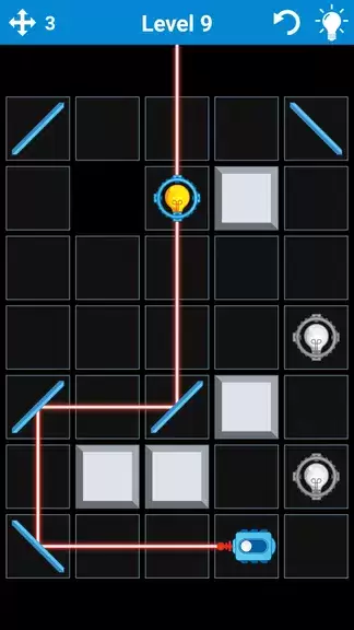 Laser Puzzle - Logic Game Schermafbeelding 0