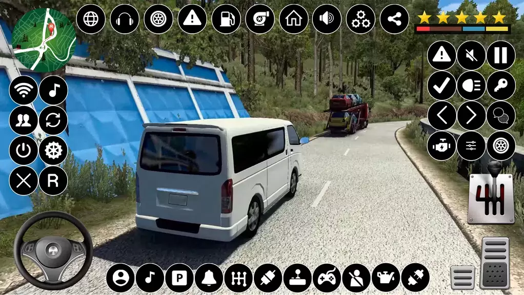 Van Simulator Dubai Car Games ภาพหน้าจอ 1