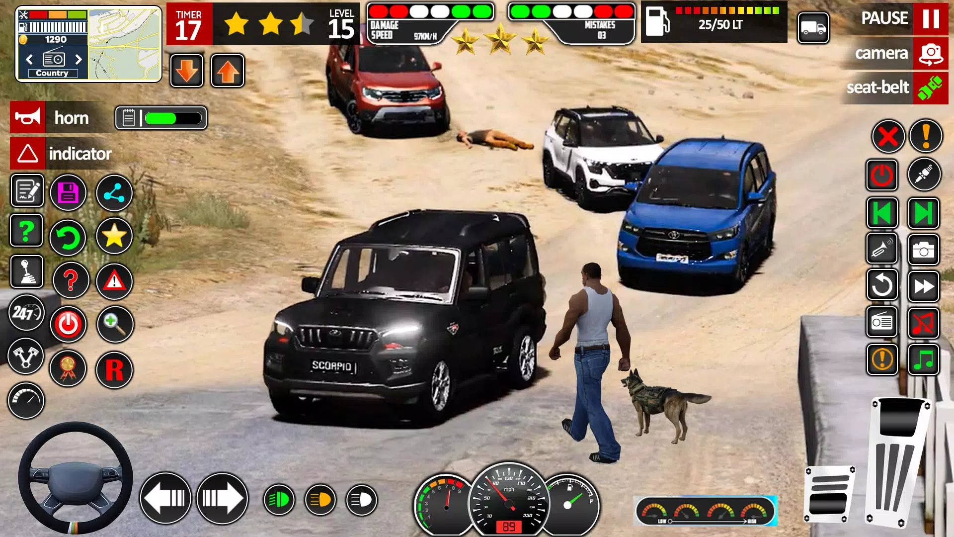 Prado Car Parking Game Скриншот 2