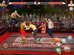 Beat Em Up Wrestling Game Ekran Görüntüsü 1