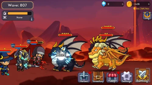 Mobile Heroes: Idle Heroes RPG Скриншот 3