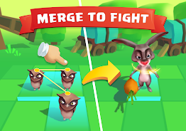 Animal Merge - Evolution Games 스크린샷 1