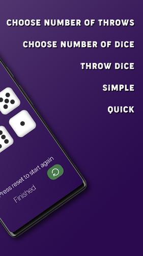 Dice Thrower & Coin Flipper Screenshot 3