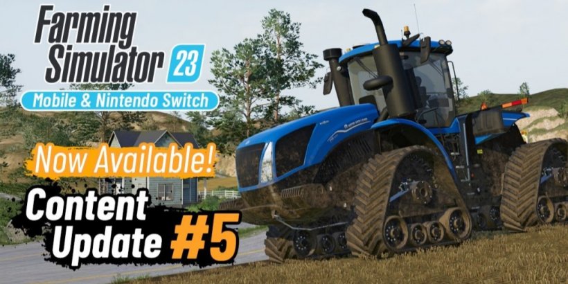 Farming Simulator 23 Mobile Updates met een kwartet nieuwe landbouwmachines