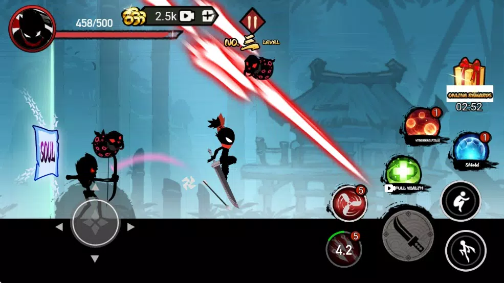 Stickman Fighting Spirit ภาพหน้าจอ 3