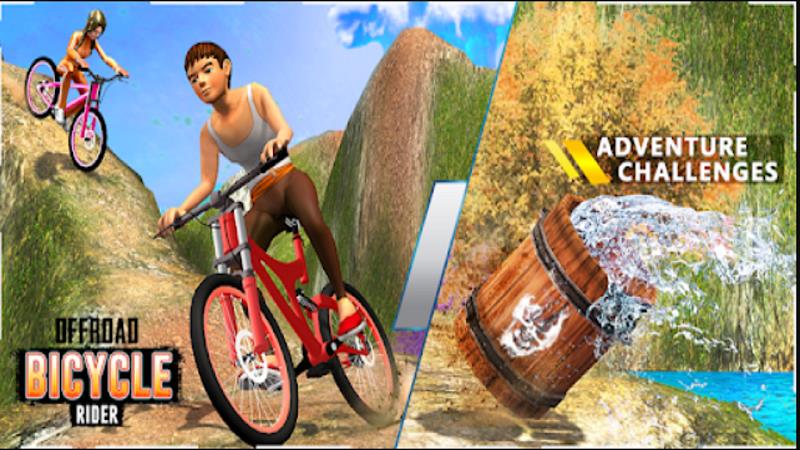 Offroad Bicycle Bmx Stunt Game ဖန်သားပြင်ဓာတ်ပုံ 1