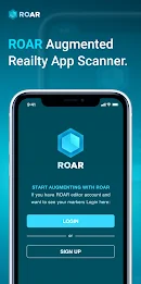 ROAR Augmented Reality App Schermafbeelding 1