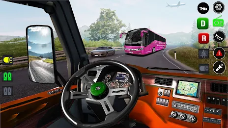 US Bus Simulator: Coach Bus 3D Ảnh chụp màn hình 1