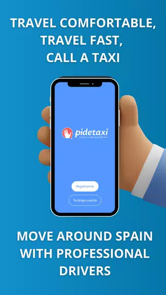 PideTaxi - Taxi in Spain 스크린샷 0