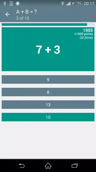 Schermata Math Game - Classic Brain Game 0