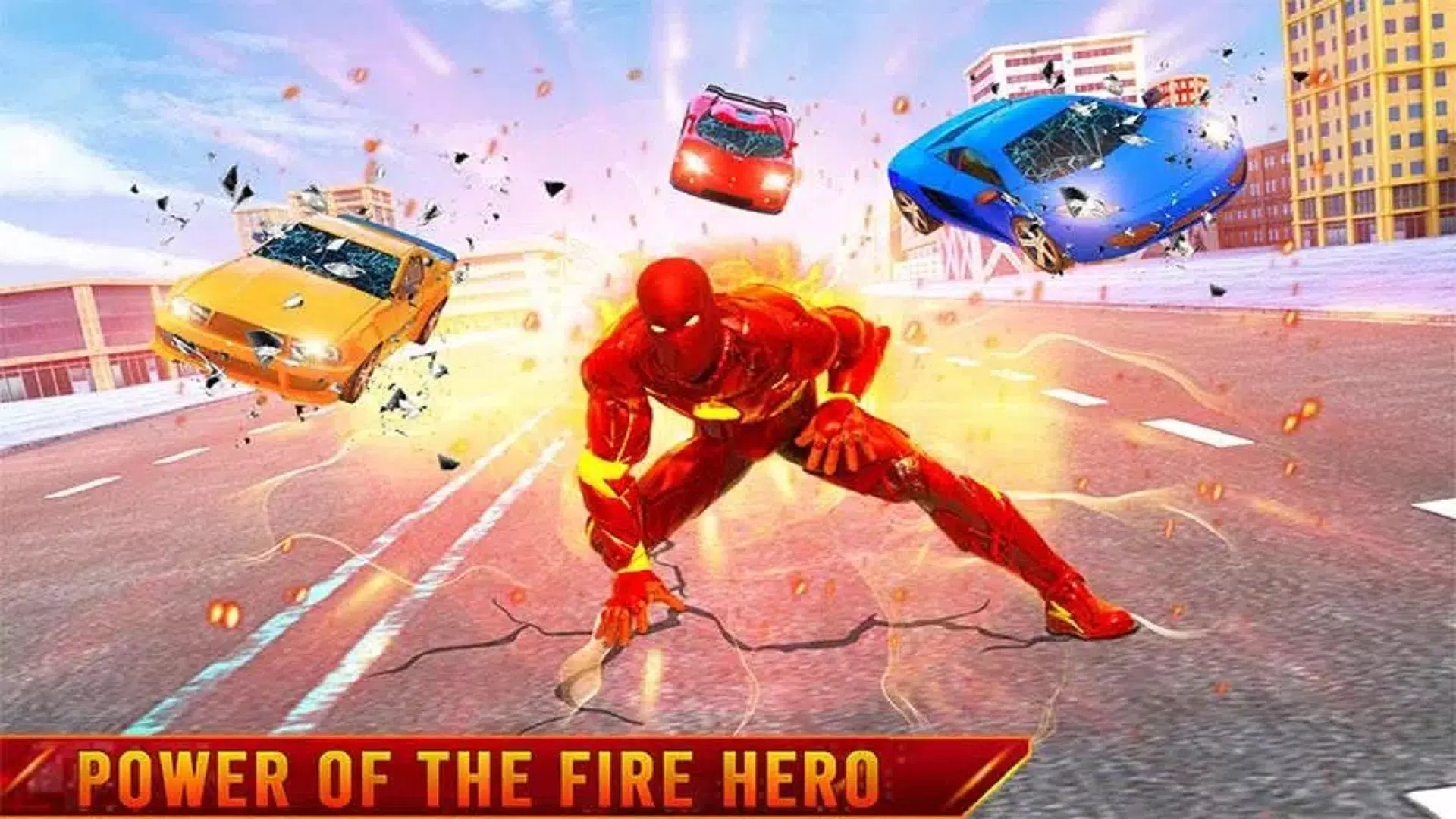 Fire Hero Robot Transform Game Ekran Görüntüsü 2