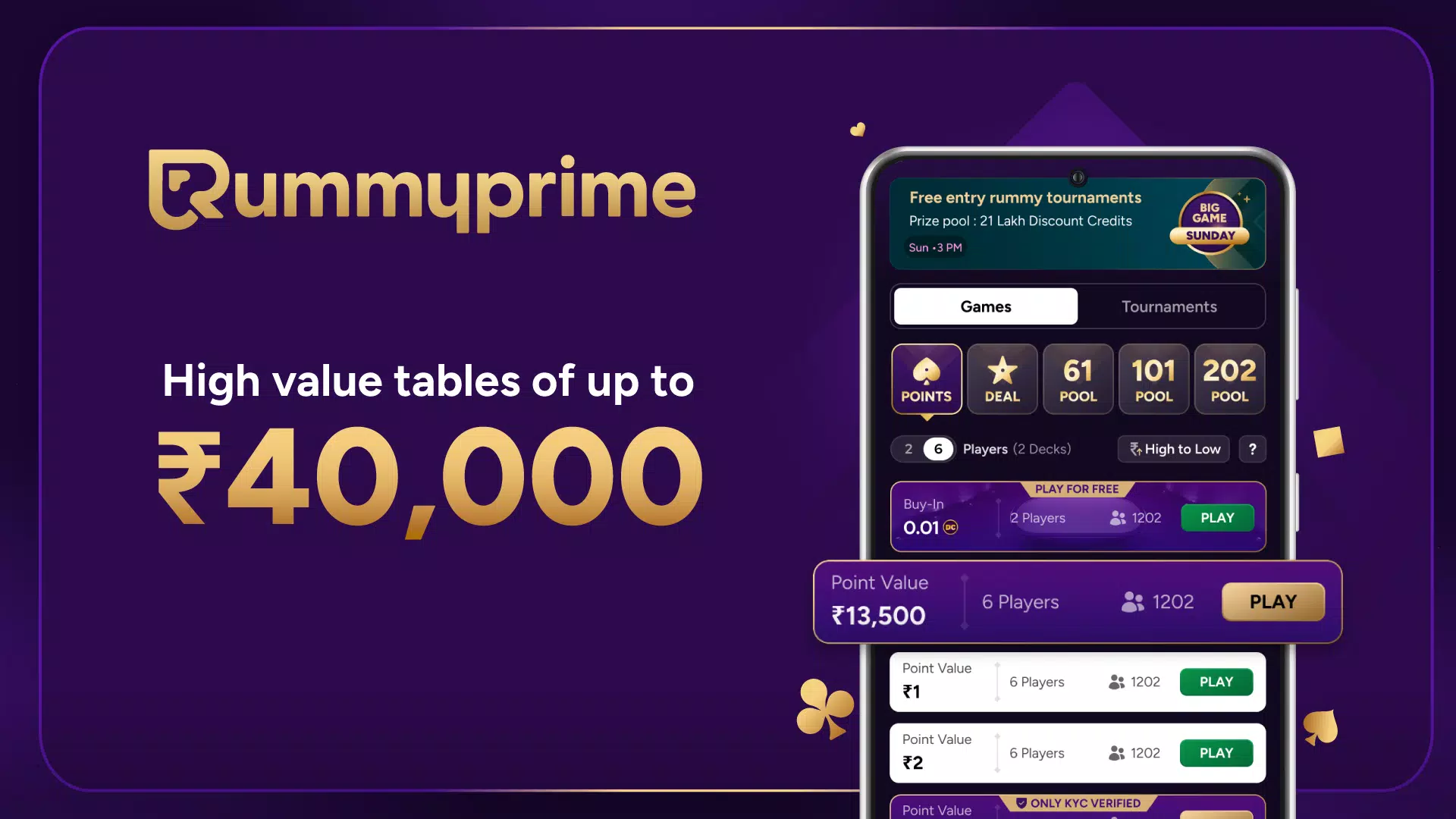 RummyPrime - Rummy Cash Game Скриншот 2