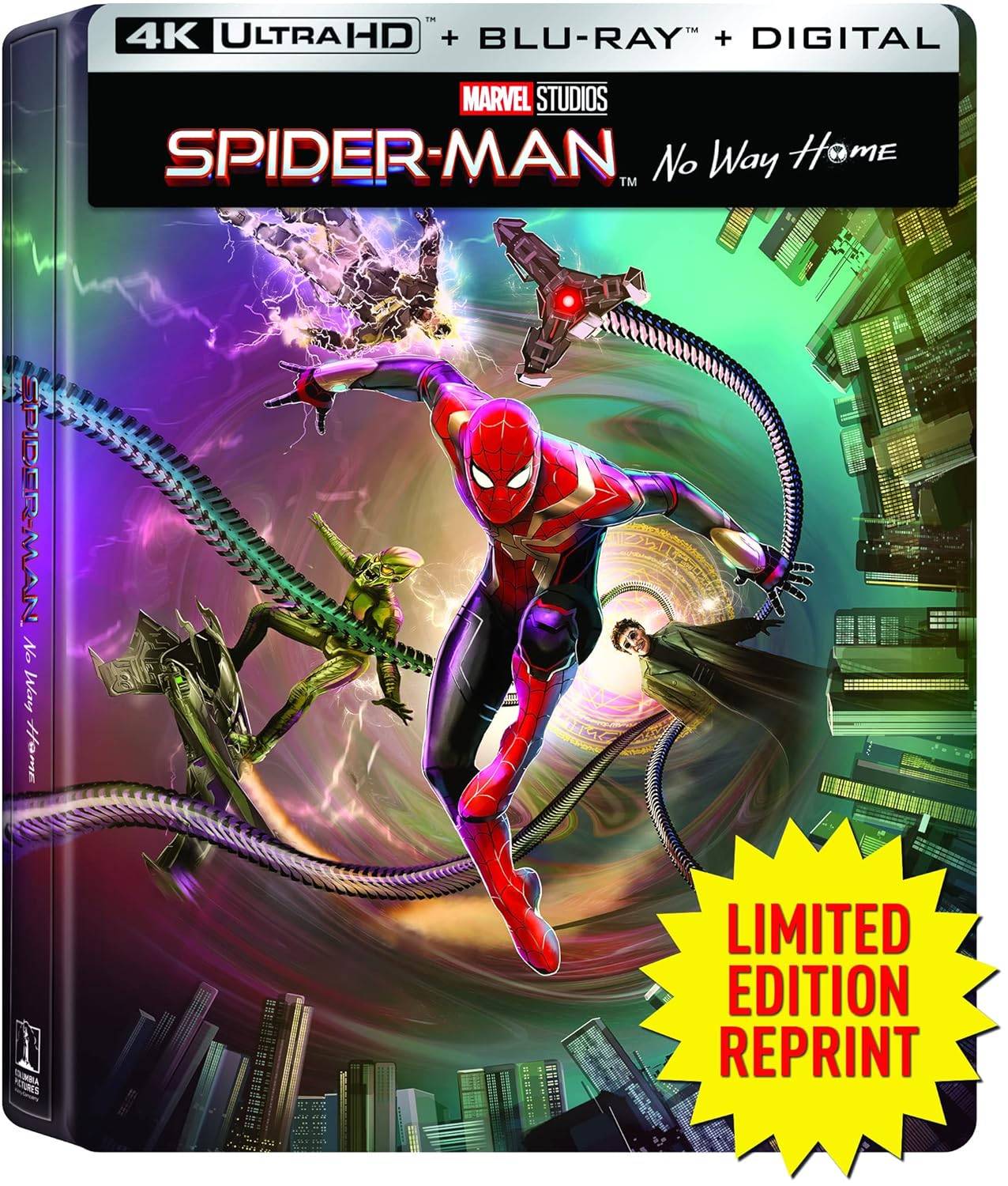 Spider-Man : 홈 Blu-ray가 없습니다