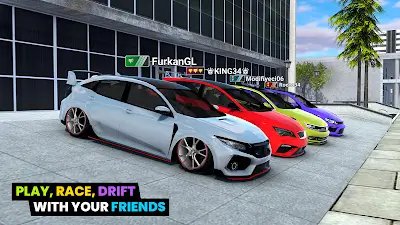 Car Parking 3D: Online Drift Captura de pantalla 1