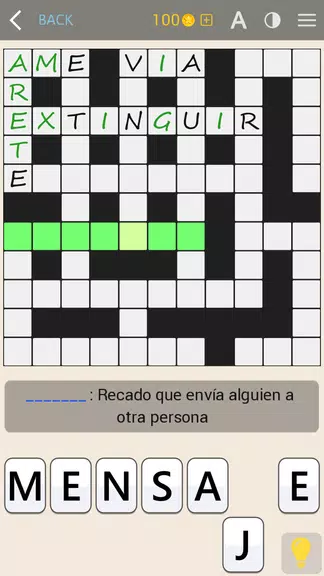 Crosswords Spanish crucigramas Ảnh chụp màn hình 1