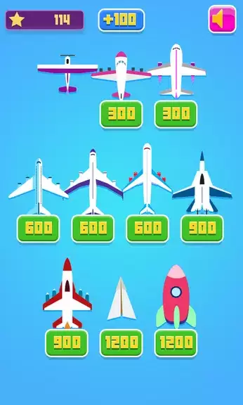 Plane Racing Game For Kids 스크린샷 2