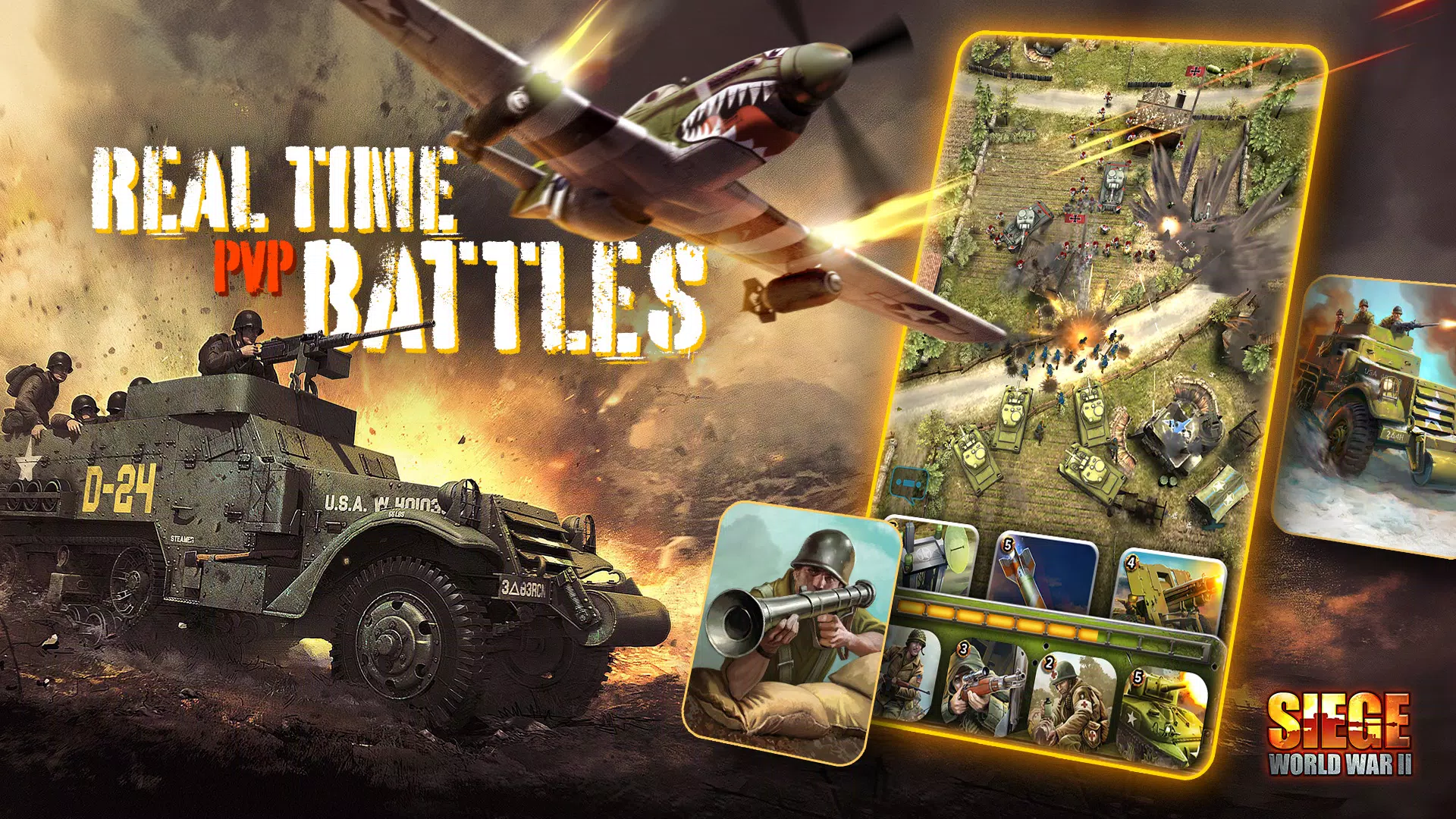 SIEGE: World War II Capture d'écran 0