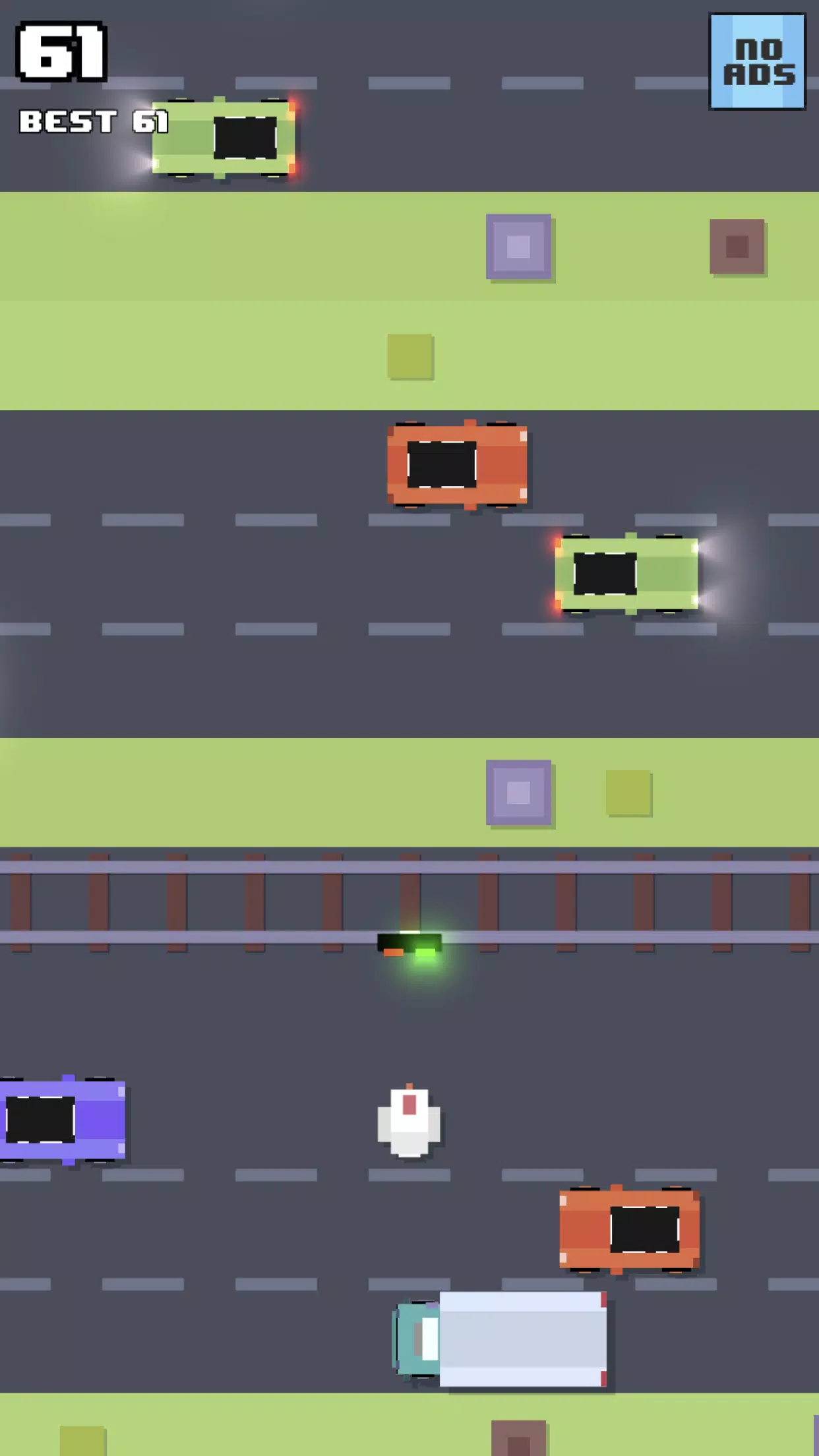 Crossway Run: Crossy Road Schermafbeelding 2