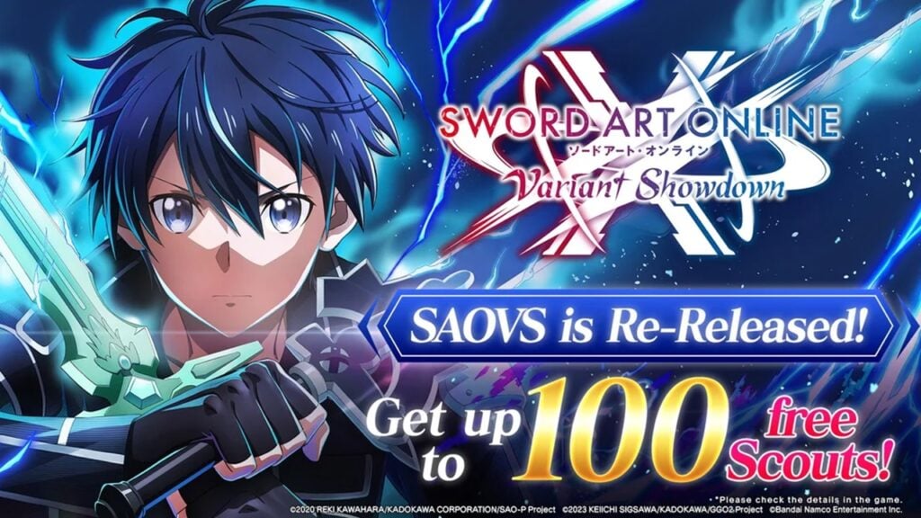 Sword Art Online Variant Showdown ripubblicato dopo più di un anno di manutenzione!