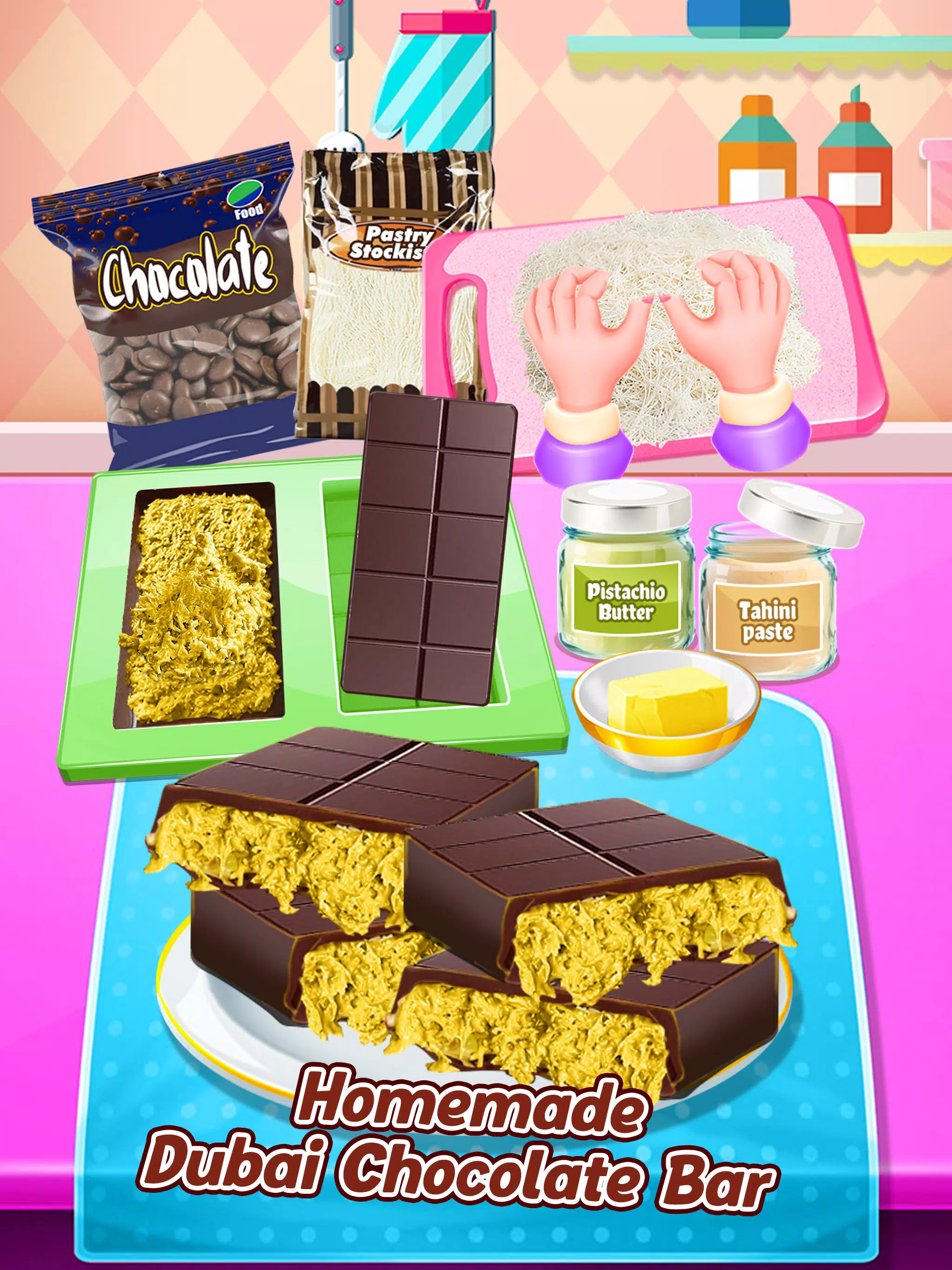 Sweet Chocolate Bar Desserts Screenshot 1