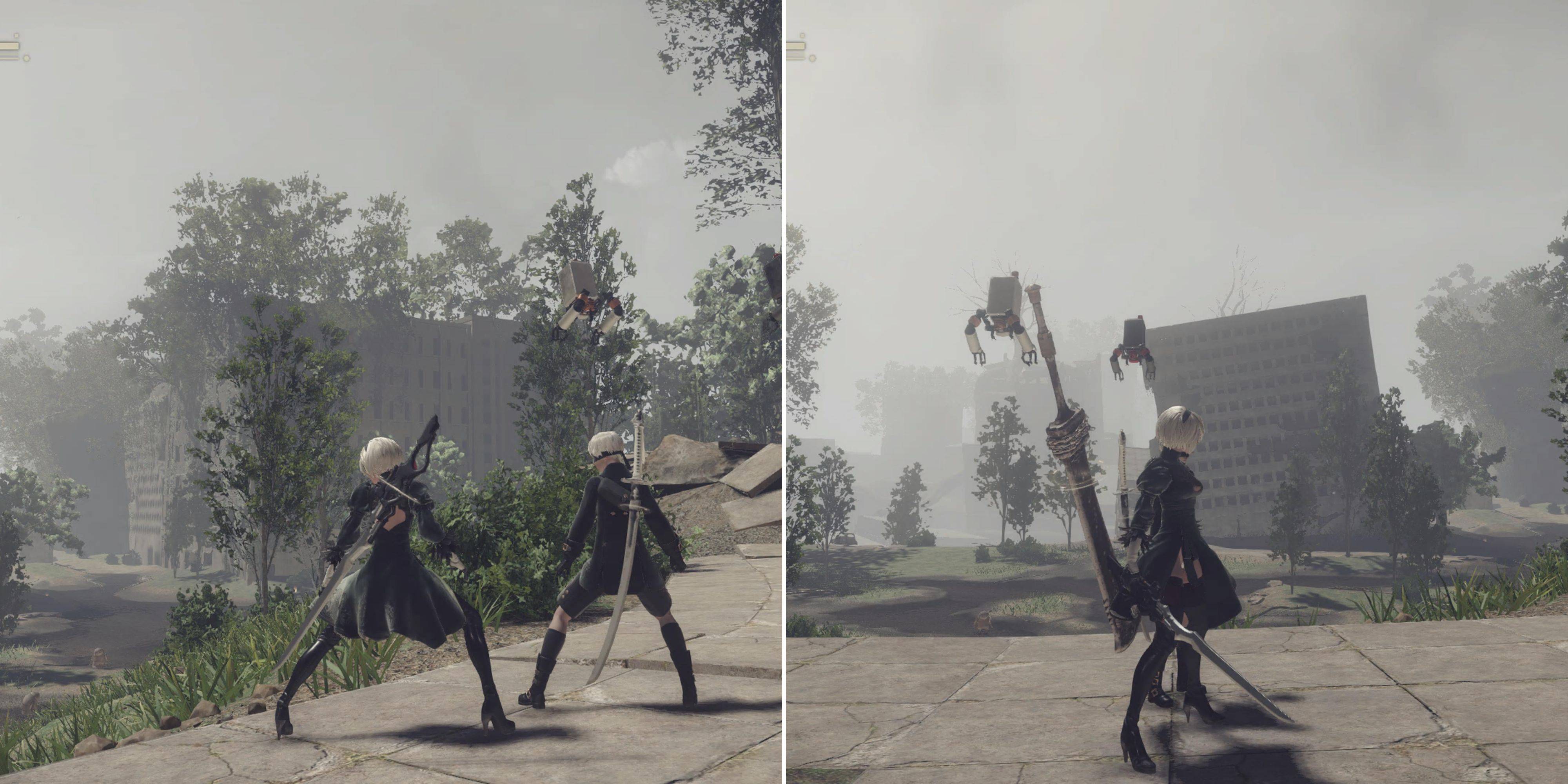 NieR: Automata – Erwerben Sie das Schwert Typ 40