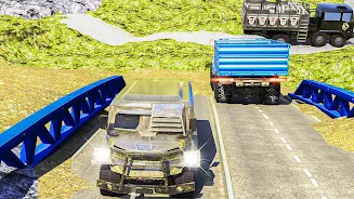 Mud Truck Sim 3D Driving Games ဖန်သားပြင်ဓာတ်ပုံ 3