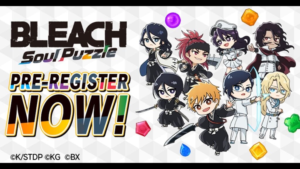 Pra-Daftar Untuk BLEACH Soul Puzzle, Permainan Teka-teki Pertama KLab Berdasarkan Anime!