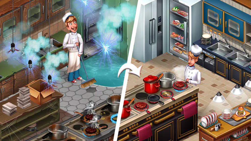 Schermata Cooking Team: Cooking Games 3