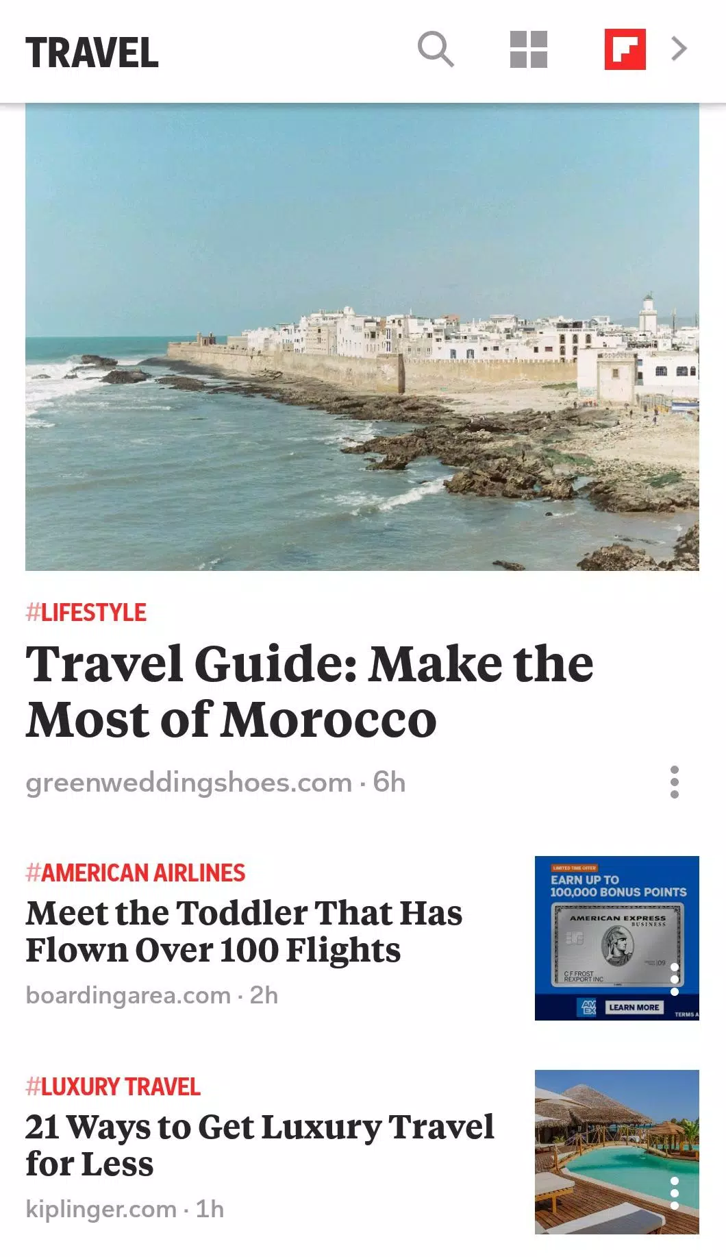 Flipboard Briefing Captura de pantalla 3