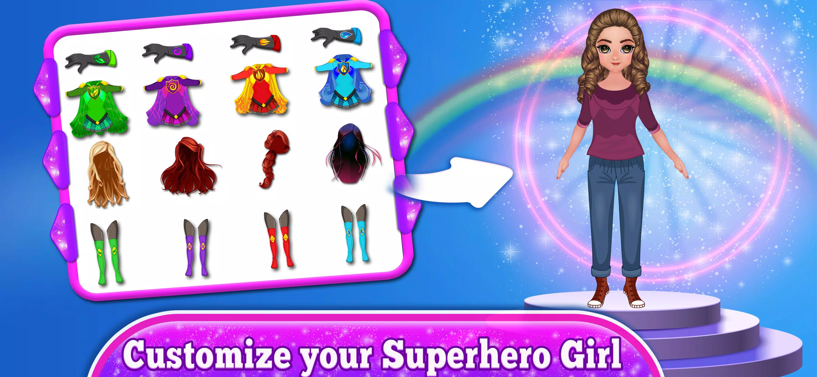 Super hero Girls: Power Games スクリーンショット 2