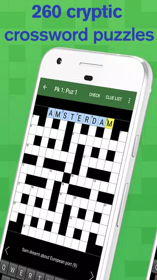 Cryptic Crossword Lite 스크린샷 0