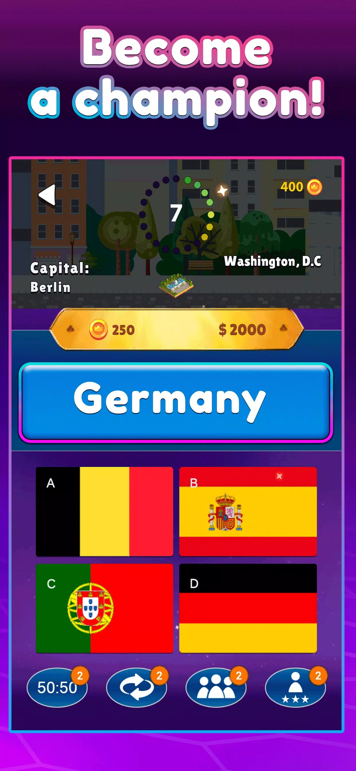 Millionaire Trivia : Game Quiz Capture d'écran 3