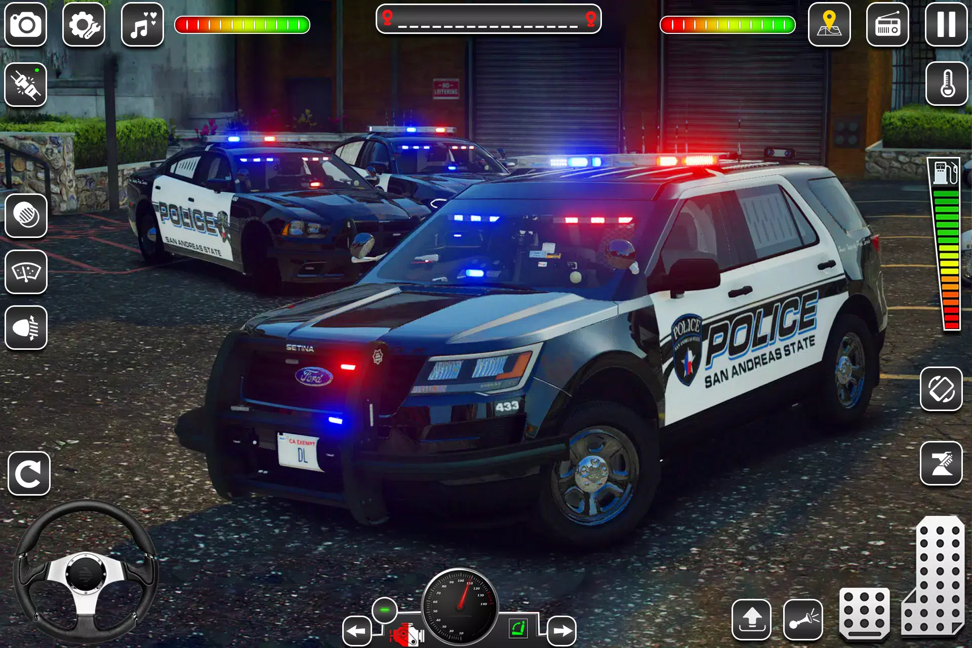 US Police Car Chase Game 3D應用截圖第0張