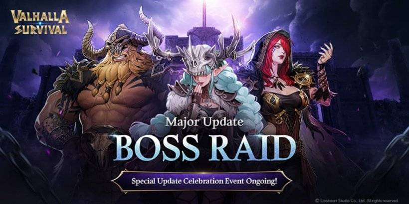 Valhalla Survival enthüllt Major Boss Raid Update mit drei neuen Helden