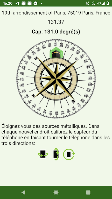 Islam.ms Prayer Times & Qiblah应用截图第2张