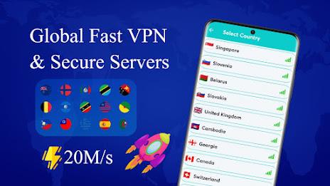 HookVPN Secure VPN Proxy Screenshot 1