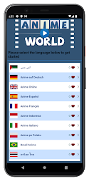 Anime World - Online Stream Captura de pantalla 1