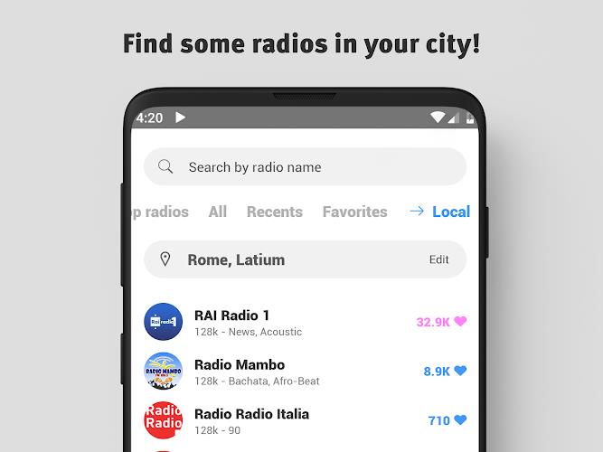 FM Radio Italy স্ক্রিনশট 1