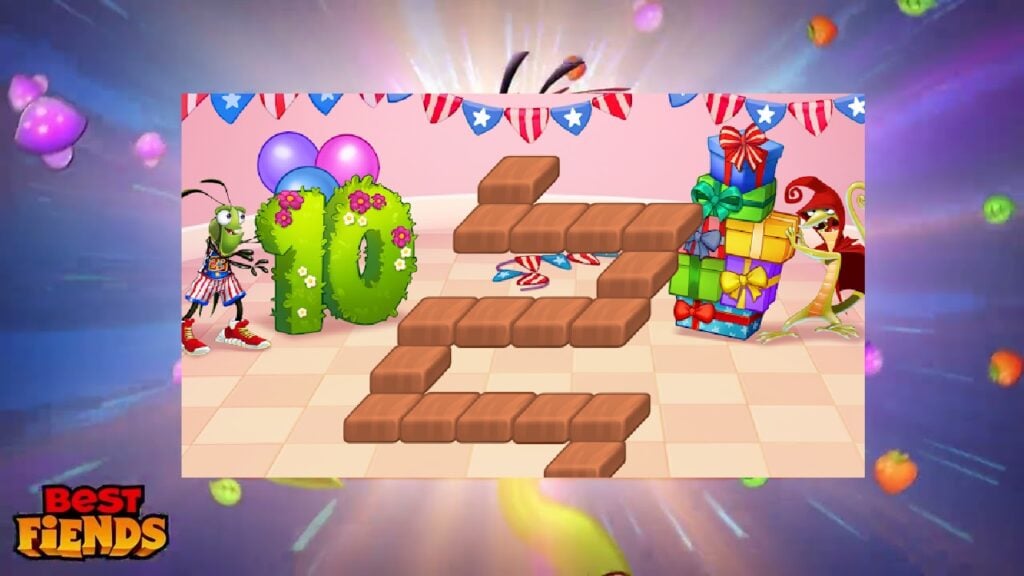 Feiern Sie das 10-jährige Jubiläum von Best Fiends mit neuen Fiends, Events und mehr!