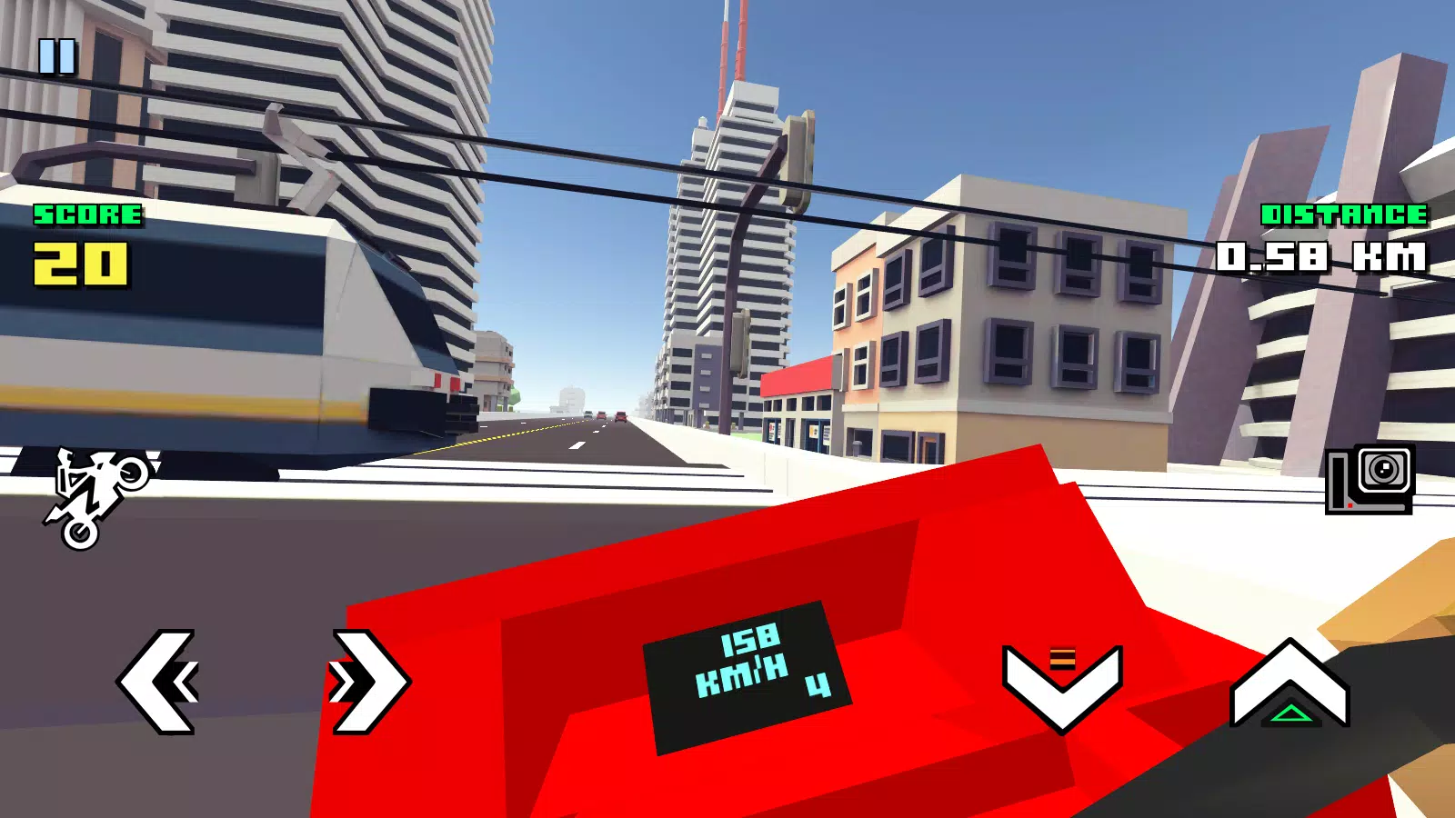 Blocky Moto Racing应用截图第1张