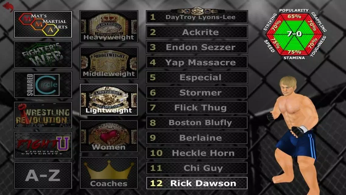 Weekend Warriors MMA Capture d'écran 1