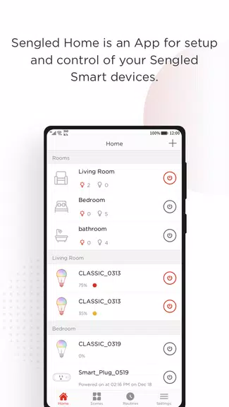 Sengled Home Zrzut ekranu 0