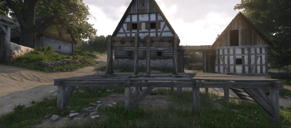 Execution area scenery