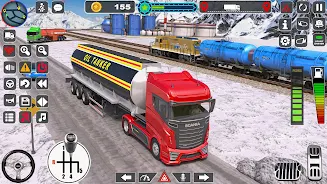 Oil Tanker Truck Driving Games スクリーンショット 2